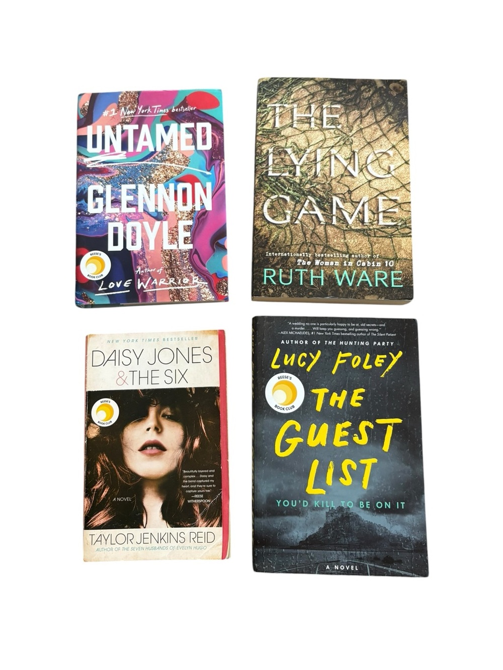 🌞 Reese’s Book Club Cozy Bundle 📚✨ 4 Paperback Novels Books + Bookish Extras!